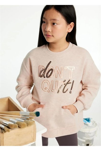 Girl Blouse Leggings Suit Brown 7753