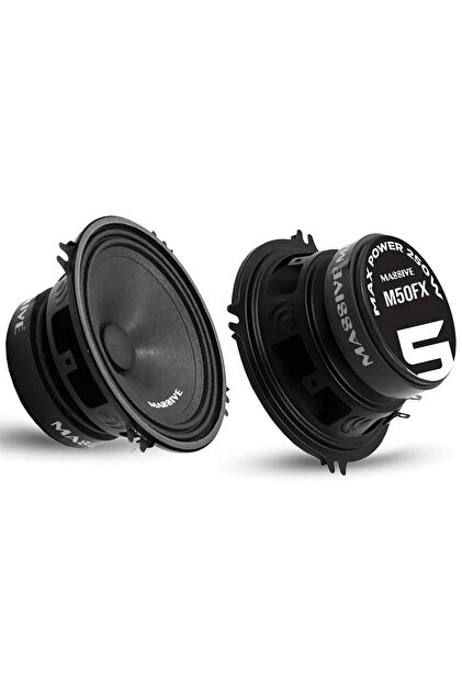 Massive MS-M50FX 13 CM MİDRANGE 200 WATT MAXİMUM POWER ÇİFT