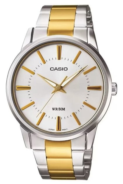 Gold Silver Color Men's Wristwatch