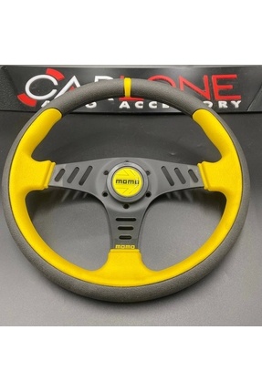 carlone Momo Spor Direksiyon 32cm Mavi Siyah-yarış Spor