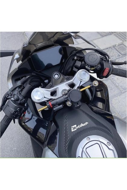 CFMOTO 450SR Gidon Koruma Damla Sticker Karbon Modeli