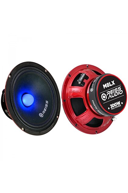 REISS AUDIO RS-M8LX 20 CM MİDRANGE 300 WATT MAXİMUM POWER 3 FARKLI