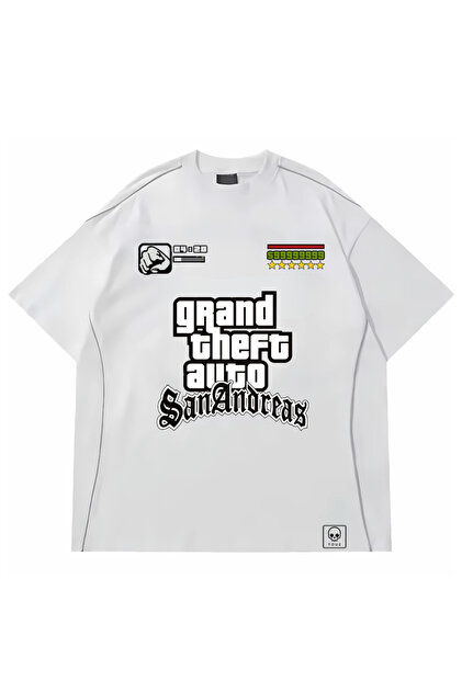 Touz Moda Hip-Hop Streetwear Gta San Andreas Extra Cash Jersey