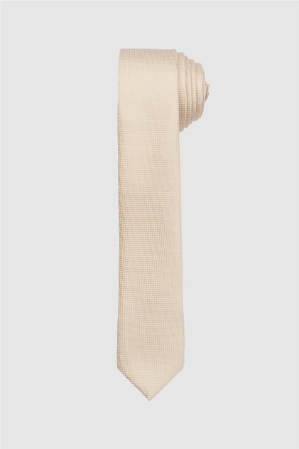 Fine Patterned Salmon Men's Tie