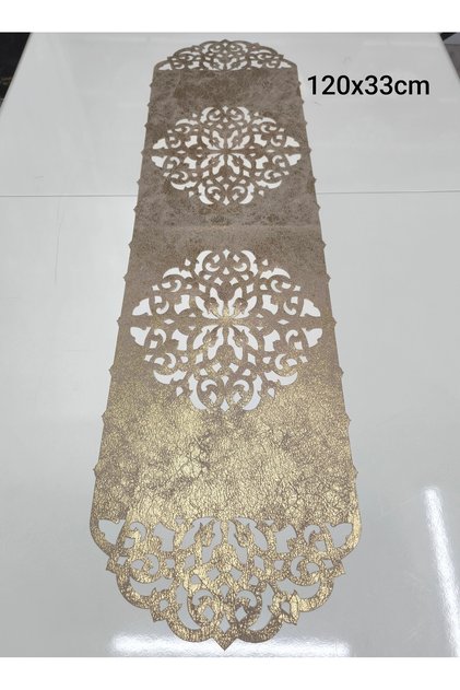 120X33Cm Runner/Gold Antique/