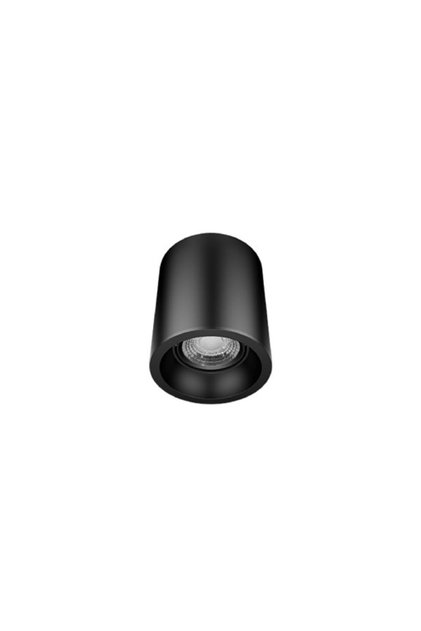 Sıva Üstü Silindir 4000k Led Spot Siyah-black