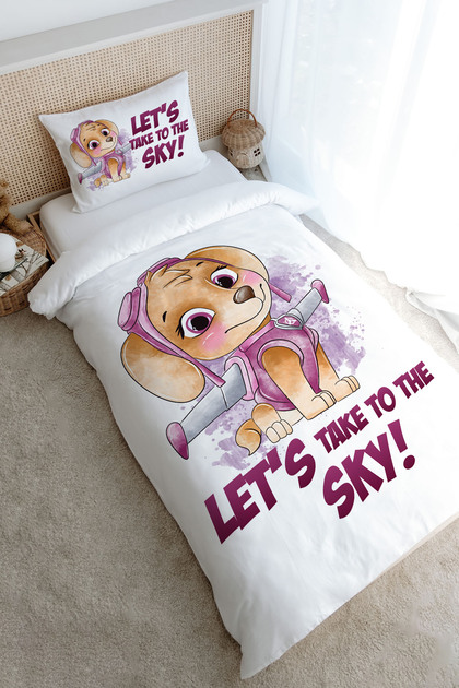 Single Duvet Cover Set (Without Sheets) 160X220 cm - Cartoon Series - Colorful Dogs Skye