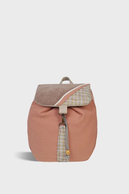 Women's Pink Handmade Backpack