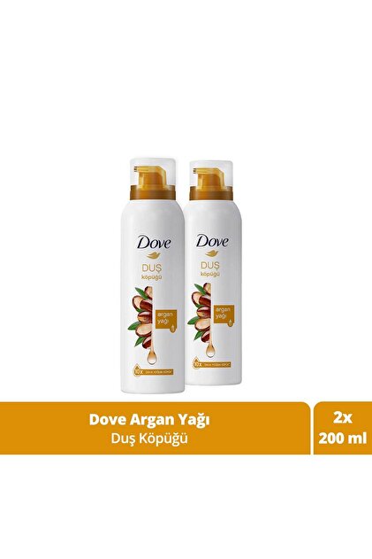 Duş Köpüğü Argan Yağı Yoğun Köpük 200 ml X2