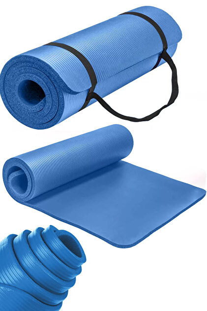 Jet Ekstra Kalın Kaymaz Pilates Minderi 10 Mm Yoga Matı 1 Cm