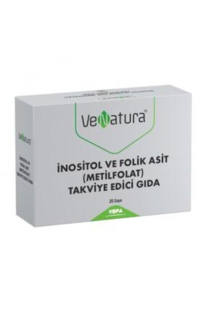 İnositol ve Folik Asit (Metilfolat) 20 Saşe