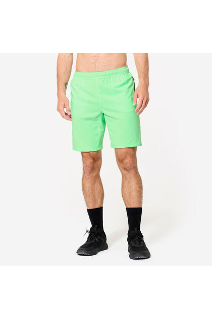 Decathlon Sports Shorts Zipper Pocket Neon Green- Trendyol