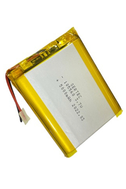 Polimer Lipo 105568 3.7v 5000mah Powerbank Bataryası Pil