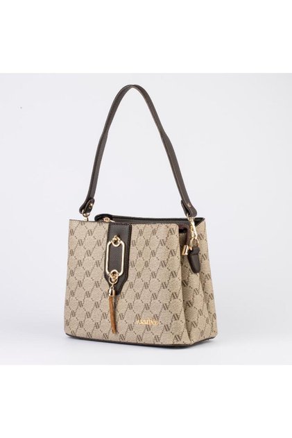 Women's Mink Dotted Hand & Shoulder Bag 361