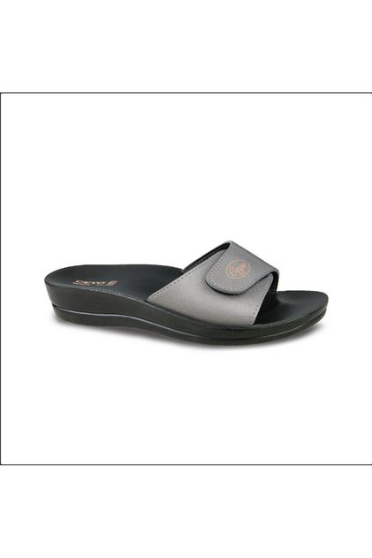 Minerva Anatomical Women's Slippers - Velcro Platinum