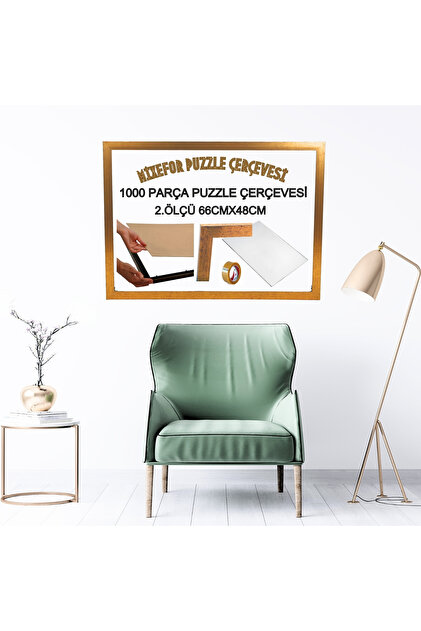 mixefor 1500 Parça Puzzle Çerçevesi Ölçü 85cm x 60cm - Fiyatı