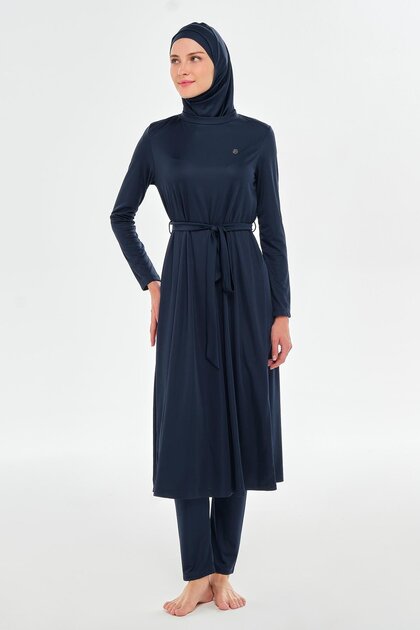 Venesse Long Sleeve Oversize Hijab Swimsuit 3133-P
