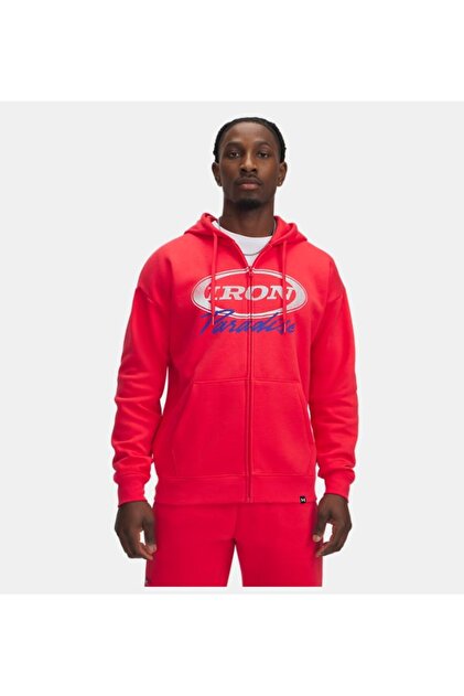 Under Armour Erkek UA Project Rock Icon Fleece Fermuarlı Ceket