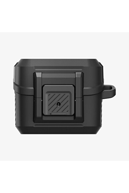 Spigen Galaxy Buds 3 / 3 Pro Kılıf Lock Fit Matte Black - ACS08332