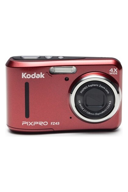 Kodak PIXPRO FZ43 デジタルカメラ　レッド Kodak Pixpro Friendly Zoom FZ43 RD Dijital Fotoğraf Makinesi