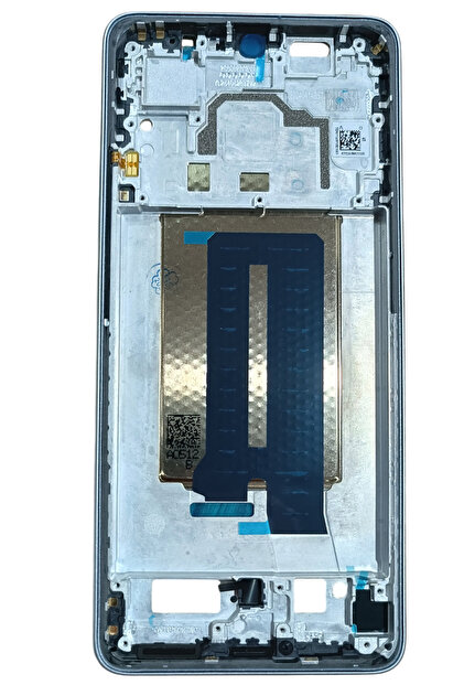 indirimplus Poco X6 Pro Kasa SİYAH RENK 3 Parça Kapak+Ekran Çıtası