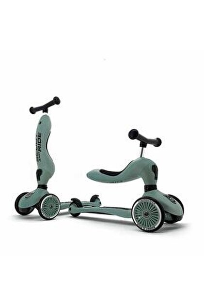 SCOOT AND RIDE Highwaykick 1 Oturaklı Çocuk Scooter Turkuaz 160629