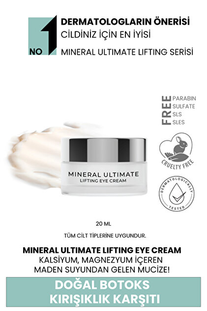 Sheida Mineral Ultimate Kırışıklık Karşıtı Botoks Etkili Ve