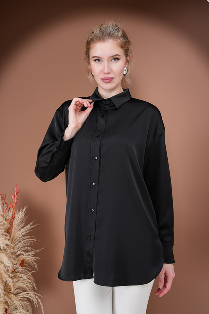 Rima Collection Kadın Saten Gömlek