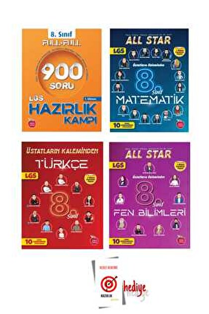 Newton Yayınları Newton 8.Sınıf All Star 1.dönem Türkçe Matematik