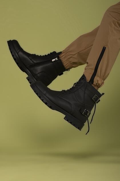Men's Black Boots 0012720