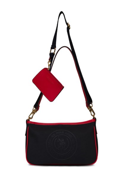 Navy Blue-Red Women's Shoulder Bag Us25272
