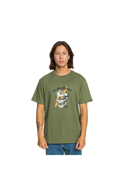 Quiksilver One Last Surf Erkek Tişört ERKEK T-SHIRT EQYZT07674