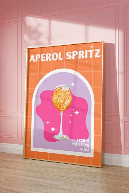 Vinca Prints Kokteyl Poster Seti Estetik Duvar Posteri Estetik Ev