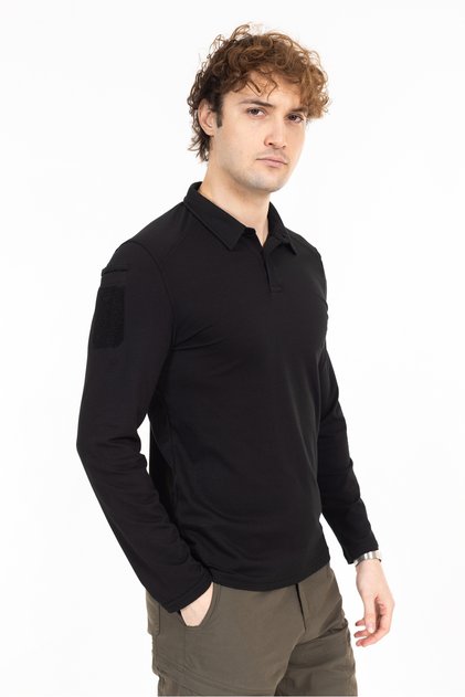 AKN 22013 POLO YAKA UZUN KOLLU TAKTİK T-SHIRT