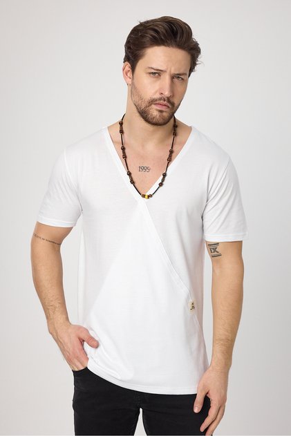 Derin V Yaka T-Shirt