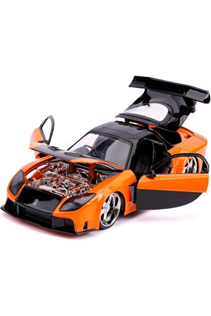 Genel Markalar Fast and Furious Han's Mazda RX-7 1/24 Model Araba