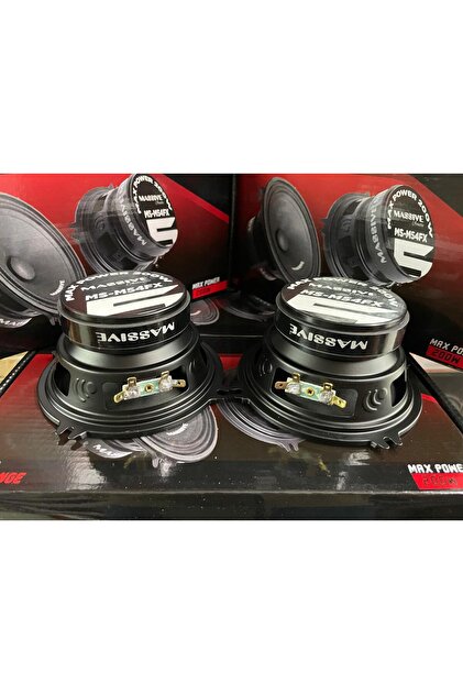 Massive MS-M54FX 13 CM MİDRANGE 200 WATT MAXİMUM POWER ÇİFT