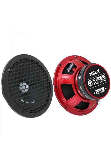 REISS AUDIO RS-M8LX 20 CM MİDRANGE 300 WATT MAXİMUM POWER 3 FARKLI