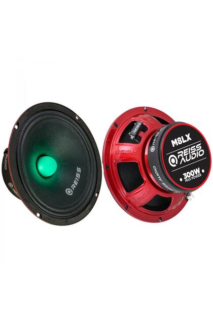 REISS AUDIO RS-M8LX 20 CM MİDRANGE 300 WATT MAXİMUM POWER 3 FARKLI