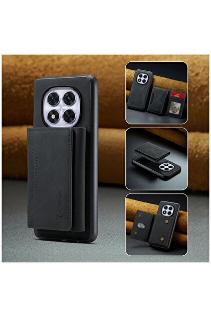 Zebana Xiaomi Redmi Note 14 Pro 5G Uyumlu Kılıf Zebana 2in1 Elite