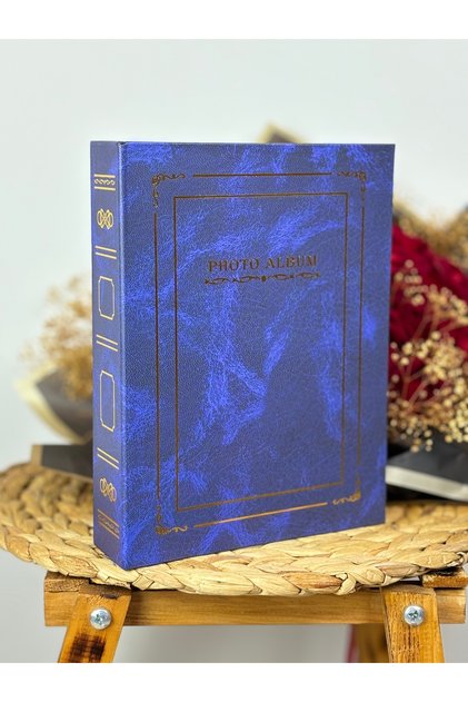 15x21cm Luxury Photo Album with 100 Photo Capacity and Skin Cloth