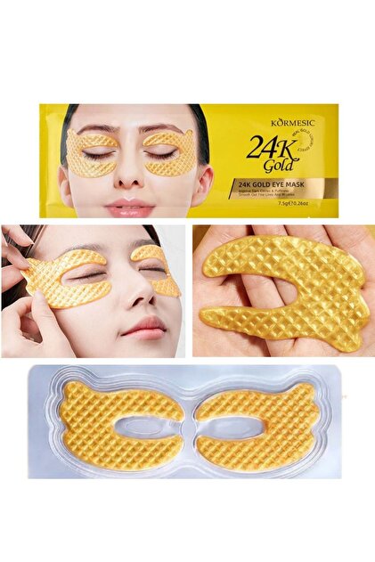 24k Gold Eye Maske