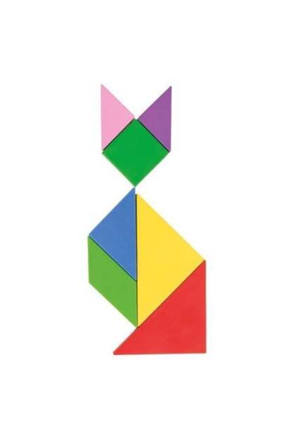Manyetik Tangram 03569 Çocuk Puzzle