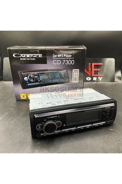Cadence Oto Teyip Bluetoothlu Çift Usbli 60X4 Watt Aux Çıkışlı