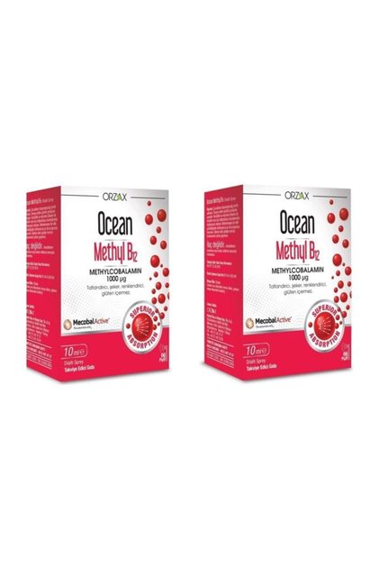 Methyl B12 1000mg 10ml Sprey 2 Kutu