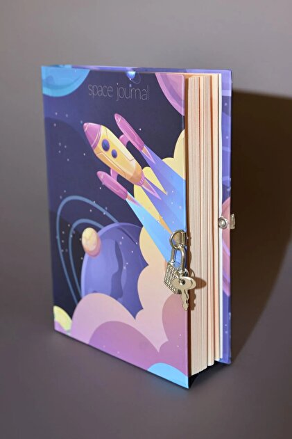 Keepsake Book - Locked Notebook - Keepsake Book - 80 Sheets Locked Keepsake Book