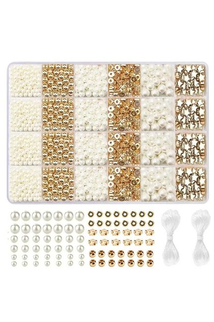 Giant Pearl Beads and Intermediate Apparatus Beads Bracelet Necklace Jewelry Making Supplies