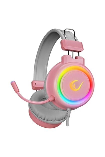 Rampage Rm-k44 Zengibar Pembe 7.1 Surround Rgb Işık Efekti