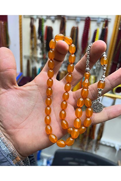 izmirpazarı Tek DalPüsküllü Zar Kehribar Tesbih - Fiyatı, Yorumları