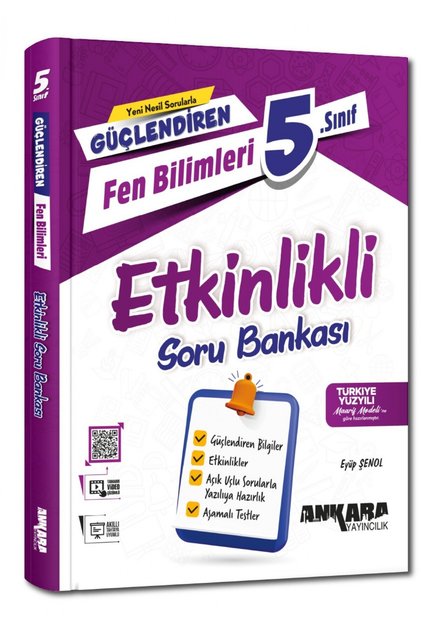 5.Sınıf Güçlendiren Fen Bilimleri Etkinlikli Soru Bankası